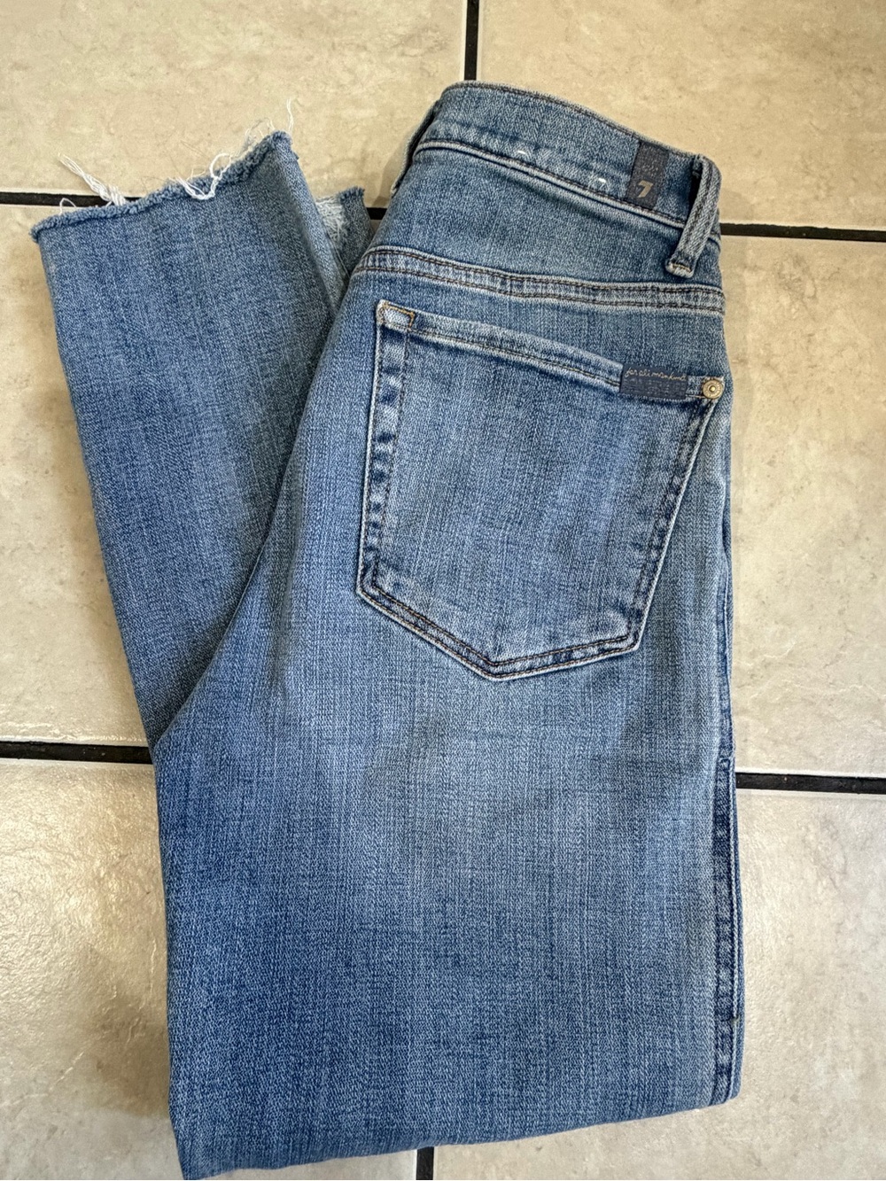7 for all mankind jeans size 27